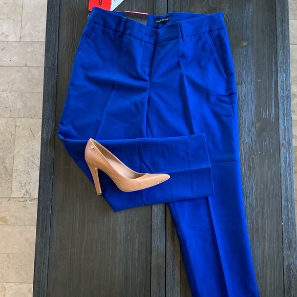 ❤️ Beautiful eye catching blue ankle trousers ❤️ - Picture 1 of 2